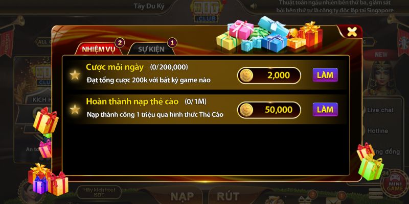 Quay hũ HitClub: Tìm hiểu về tựa game hot 2026 3 Đa dạng chương trình thưởng cược cho bet thủ