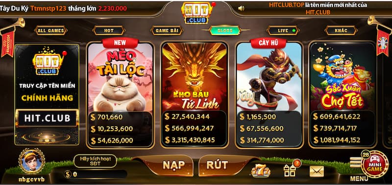 Rút tiền HitClub: 3 bước nhanh chóng và an toàn 5 Rút tiền Hit Club nhanh chóng