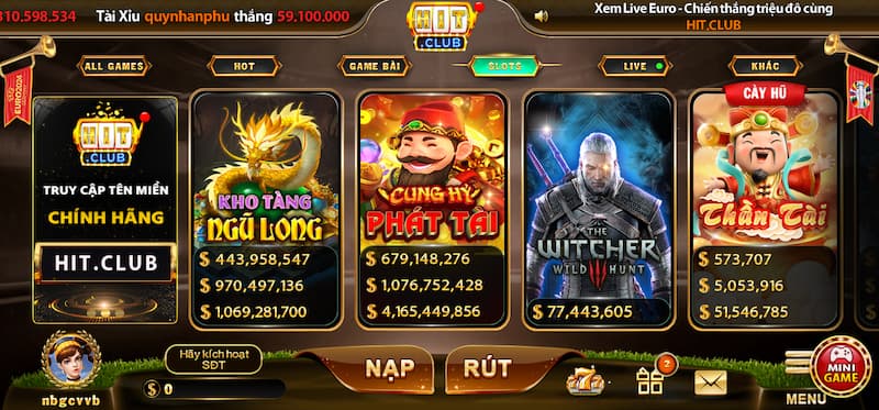 Rút tiền HitClub: 3 bước nhanh chóng và an toàn 6 Những lưu ý khi rút tiền Hit Club