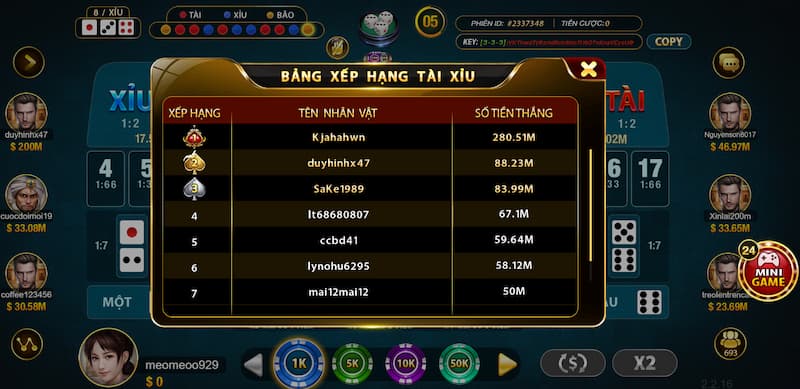 Sicbo HitClub: Trải nghiệm game hot thử vận may cực đã 4 Các tính năng hỗ trợ khi chơi Sicbo tại cổng game