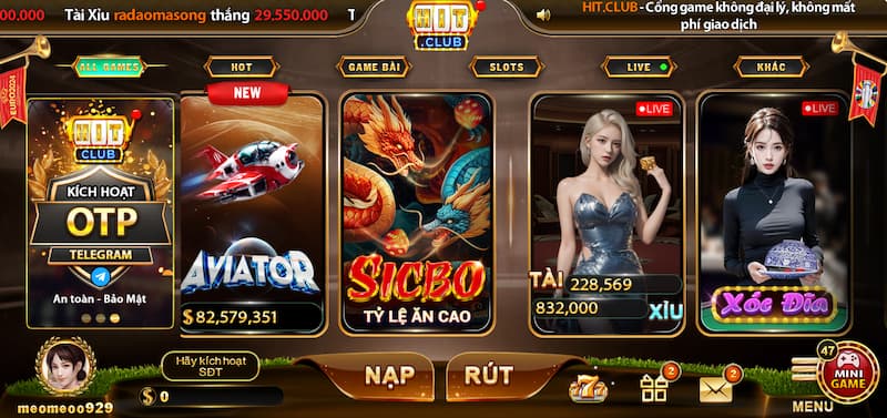 Sicbo HitClub: Trải nghiệm game hot thử vận may cực đã 5 Quy trình chơi một ván Sicbo tại Hit Club