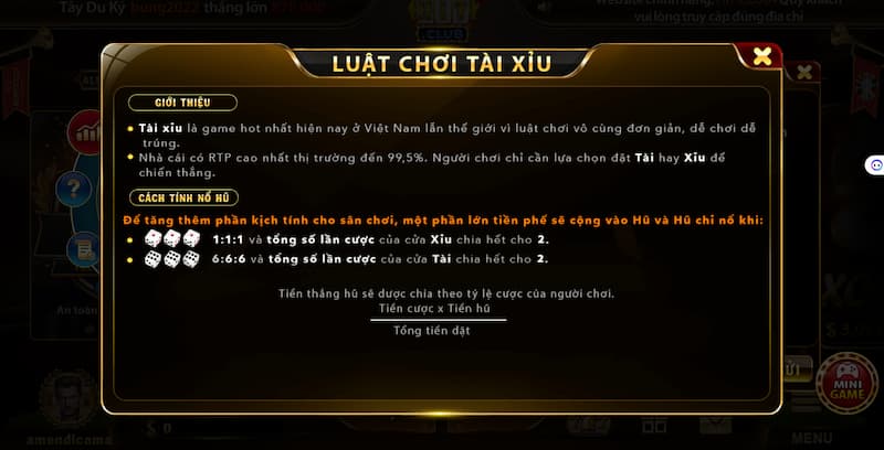 Tài xỉu HitClub: Thiên đường giải trí cá cược số 1 3 Các phương pháp tính điểm của tài xỉu